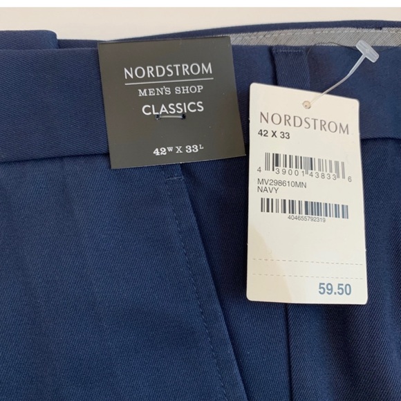 Men’s blue slacks from Nordstrom’s. NWT NEVER WORN!! - Picture 5 of 12